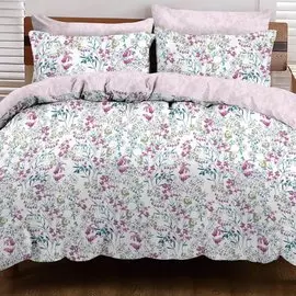 Постельное белье 2-спальное, простыня 200х220 см, 2 наволочки 70х70 см, пододеяльник 175х215 см, Cleo, поплин, коллекция Pure Cotton, Рure Cotton 20/181-PC