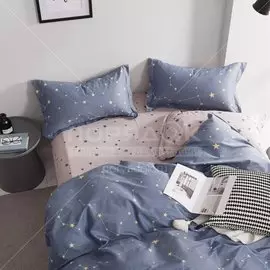 Постельное белье Butterfly 2-спальное сатин (простыня 180х215 см, 2 наволочки 70х70 см, пододеяльник 175х215 см) рис 2055