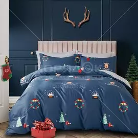 Постельное белье Butterfly 2-спальное сатин (простыня 215х240 см, 2 наволочки 70х70 см, пододеяльник 175х215 см) рис 942