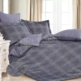 Постельное белье Cleo Royal jacquard евро сатин-жаккард (простыня 230х250 см, 2 наволочки 50х70 см, 2 наволочки 70х70 см, пододеяльник 200х220 см) 31/009-RG