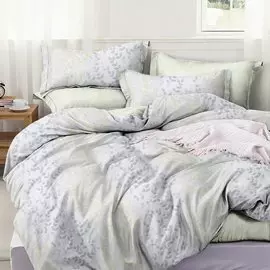 Постельное белье евростандарт, простыня 220х240 см, 2 наволочки 70х70 см, 2 наволочки 50х70 см, пододеяльник 200х220 см, Cleo, поплин, коллекция Pure Cotton, 31/191-P