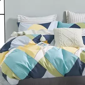 Постельное белье евростандарт, простыня 230х250 см, 2 наволочки 70х70 см, 2 наволочки 50х70 см, пододеяльник 200х220 см, Cleo, сатин, коллекция Satin de Luxe, 31/744-SK