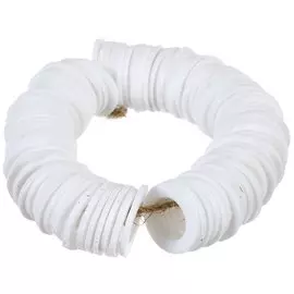 Прокладка уплотнительная 100 шт, 3/8", фторопласт, СантехКреп, 2.10.2.