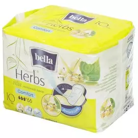 Прокладки женские Bella, Herbs Tilia comfort softiplait, 10 шт, 1530