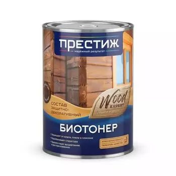 Пропитка Престиж, Биотонер, для дерева, зимний мох, 0.9 л