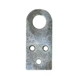 Проушина для замка прямая, 30х70 мм, оцинкованная