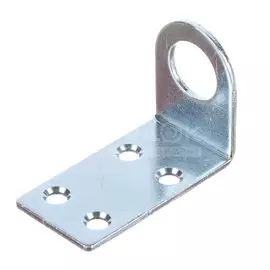 Проушина для замка угловая, 30х40 мм, оцинкованная