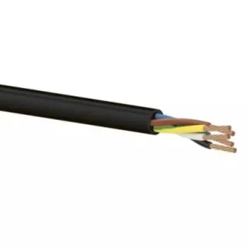 Провод КГТП-ХЛ, 5х2.5 мм, 100 м, медь, ГОСТ, черный, TDM Electric, SQ0110-0030