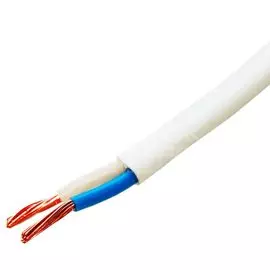 Провод ПУГНП, 2х1.5 мм, 50 м, медь, гибкий, универсальный, ТУ, Рыбинский КЗ, SQ0126-0231