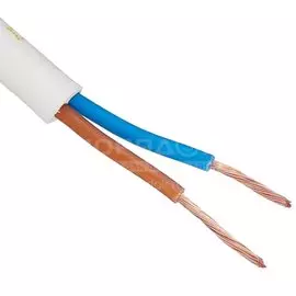 Провод ПВС, 2х0.75 мм, 50 м, медь, гибкий, ГОСТ, TDM Electric, SQ0118-0025