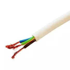 Провод ПВС, 3х1.5 мм, 100 м, медь, гибкий, ТУ, Рыбинский КЗ, SQ0118-0907