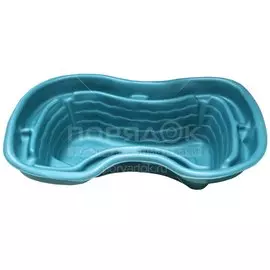 Пруд садовый декоративный Байкал, 400 л, зеленый, Полимерлист