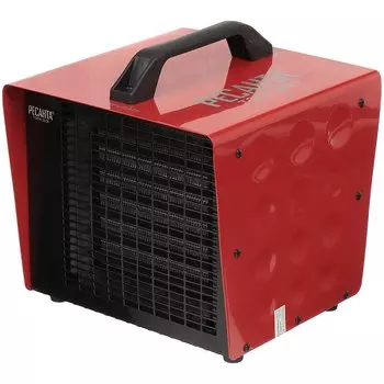 Пушка тепловая электрическая, Ресанта, ТЭПК-3000, 3 кВт, 300 м/ч, керамический элемент, 2 режима, квадратная, 67/1/22