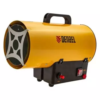Пушка тепловая газовая, Denzel, GHG-15, 15 кВт, 500 м/ч, 1 режим, круглая, 96477