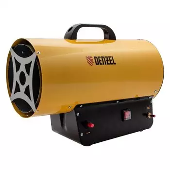 Пушка тепловая газовая, Denzel, GHG-30, 30 кВт, 900 м/ч, 1 режим, круглая, 96479