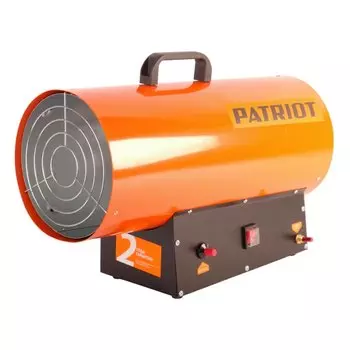 Пушка тепловая газовая, Patriot, GS 30, 30 кВт, 650 м/ч, 1 режим, цилиндр, 633445022