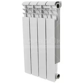 Радиатор алюминий, 500х80 мм, Rommer, Profi, 4 секции, 82482