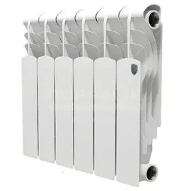 Радиатор алюминий, 350х80 мм, Royal Thermo, Revolution, 6 секций, НС-1070099