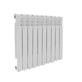 Радиатор алюминий, 500х96 мм, Oasis, 10 секций