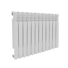 Радиатор алюминий, 500х96 мм, Oasis, 12 секций