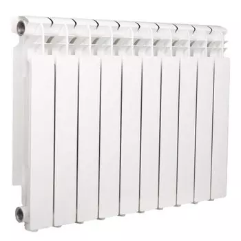 Радиатор алюминий, 500х96 мм, Oasis, Эко, 10 секций