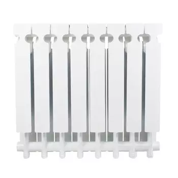 Радиатор алюминий, 500х96 мм, Oasis, Эко, 8 секций