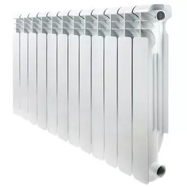 Радиатор биметалл, 500х80 мм, Oasis, 12 секций