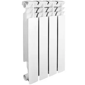Радиатор биметалл, 500х80 мм, Valfex, Base, 4 секции, FB-S500/4 L