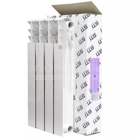 Радиатор биметалл, 500х100 мм, STI, 4 секции