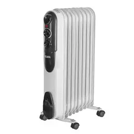 Радиатор масляный Ресанта, ОМПТ- 9Н, 9 секций, 2 кВт, 20 м², 67/3/4