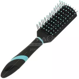 Расческа массажная, 23.7 х 4.3 см, пластик, скелетная,прямоугольная, Стиль, Y3-886