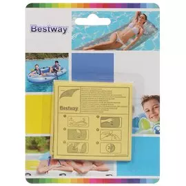 Ремкомплект для бассейнов 6.5х6.5 см, 10 самоклеящихся заплат, Bestway, 62068BW