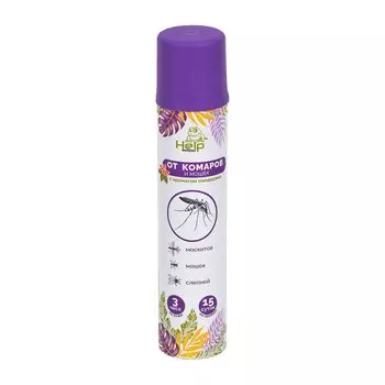 Репеллент от комаров, мошек, аэрозоль, Help, Цитрус, 200 мл