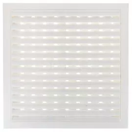 Решетка вентиляционная пластик, 320х320 мм, усиленная, регулируемая, Event, МД3232Р
