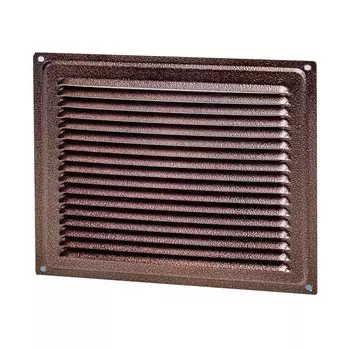 Решетка вентиляционная металл, 200х200 мм, медь, Event, 2020ВРС