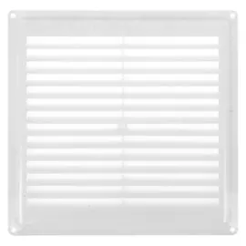 Решетка вентиляционная пластик, 150х150 мм, с сеткой, Артпласт, РВ1515С