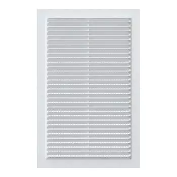 Решетка вентиляционная пластик, 180х280 мм, с сеткой, ERA