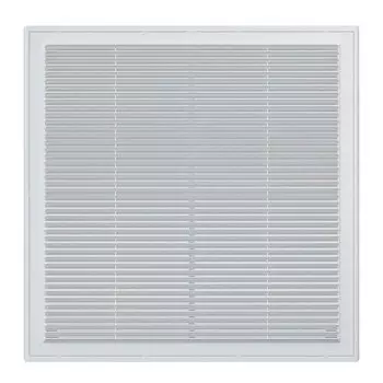 Решетка вентиляционная пластик, разъемная, 300х300 мм, с сеткой, ERA