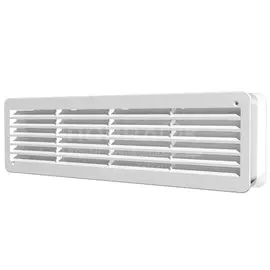 Решетка вентиляционная пластик, 450х130 мм, 2 шт, ERA, 4513ДП