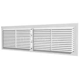 Решетка вентиляционная пластик, разъемная, 450х130 мм, ERA, 4513РП