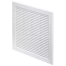 Решетка вентиляционная пластик, 200х300 мм, с сеткой, Viento, 2030TRU