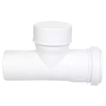 Ревизия канализационная 50 мм, РосТурПласт, белая, 24562