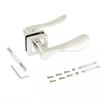 Ручка дверная Аллюр, КИАНУ SN (2580), 12 267, матовый никель