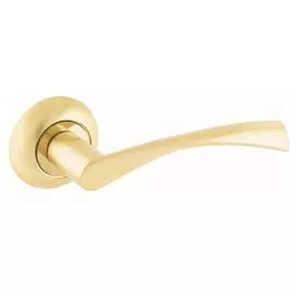 Ручка дверная Аллюр, ОСКАР SB (1370), 00011185, матовое золото