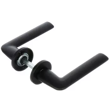 Ручка дверная Фабрика Замков, Fidenae Y Black, 115 339, черная