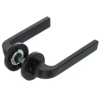 Ручка дверная Фабрика Замков, Veii Y Black, 115 330, черная