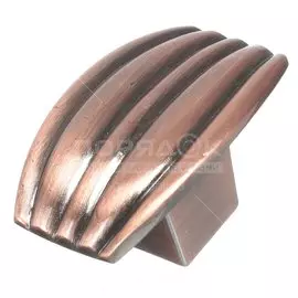 Ручка-кнопка мебельная 14.87.30 малая 303053, медь, 5 шт