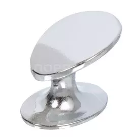 Ручка-кнопка мебельная Trodos, 14.60.02 CS504, хром, 303048