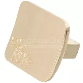 Ручка-кнопка мебельная Trodos, ZY-61, золото, 303429