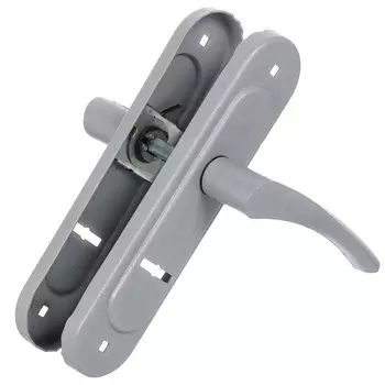 Ручка на планке Птимаш, ЗВ9-4.07, 14 607, хром, металл